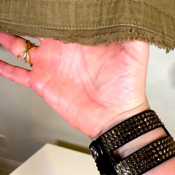 Loft Military Style Jacket Sz 4 - Picture 7 of 11